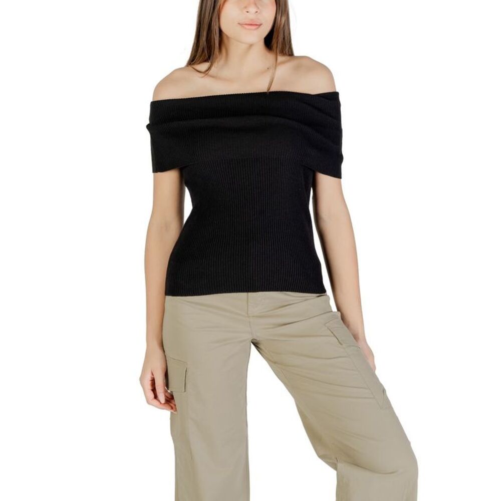 Only Black Polyester Women's Bodysuit